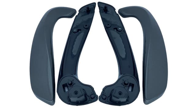 KAYA KAPI İÇ KOLÇAK KOMPLE TAKIM R-L FÜME FLUENCE-MEGANE 3 OEM: 809540287R-809602788R - KAYA KR592 kodlu oto yedek parça