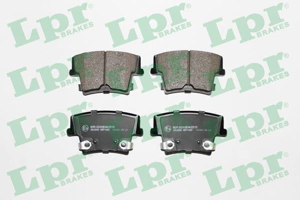 LPR ARKA BALATACHRYSLER 300 C 2004 >2012 LANCIA THEMA 3.6 3.0D 2011 > OEM: 05142561AA-5142561AA-WVA24163 - LPR 05P1400 kodlu oto yedek parça