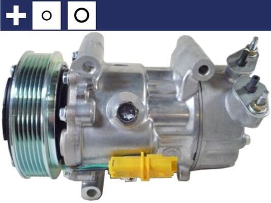 MAHLE KLİMA KOMPRESÖRÜ BIPPER-NEMO-FIORINO-BERLING 09 P206 1.4-P1007 05 1.4-1.6-C2-C3 1.1-1.4-1.6 03 OEM: 9655191680-6453.QG-6453.QH-6487.22 - MAHLE ACP363000S kodlu oto yedek parça