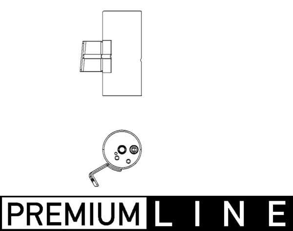 MAHLE KLIMA TUPU MERCEDES W168 W414 A1688300858 OEM: A1688300858 - MAHLE AD199000P kodlu oto yedek parça