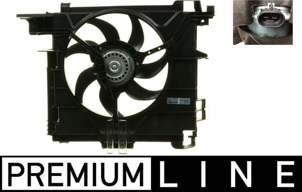 MAHLE RADYATOR FANI KOMPLE SMART FORTWO Coupe 451 07 FORTWO Cabrio 451 07 OEM: A0002009323 - MAHLE CFF211000P kodlu oto yedek parça