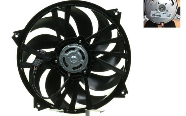 MAHLE FAN MOTORU PARTNER-BERLINGO-JUMPY-P307-P308-P3008-P5008-RZC-C4 I-II-DS4-DS5 1.6 16V HDI-THP 2.0 HDI OEM: 9828719880-1253.K2-1253.F8-1253.T5 - MAHLE CFF270000S kodlu oto yedek parça