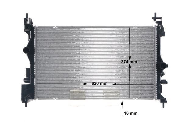 MAHLE MOTOR SU RADYATÖRÜ OPEL CORSA E 14>19 ADAM 14>18 1.0 B10XFL-XFT F10XFL-D10XFT 1.3 B13DTC-B13DTN-B13D TE-B13DTR OEM: 39059782-13378215-1300378-1300363 - MAHLE CR1198000S kodlu oto yedek parça