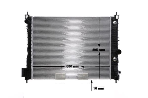 MAHLE RADYATÖR OPEL MOKKA 1.4-1.6 12- MOKKA X 1.4-1.6 CDTI 12- 1300365-1300366-42418327-94552132 OEM: 42418327-94552132-42361594-42418326 - MAHLE CR2263000S kodlu oto yedek parça