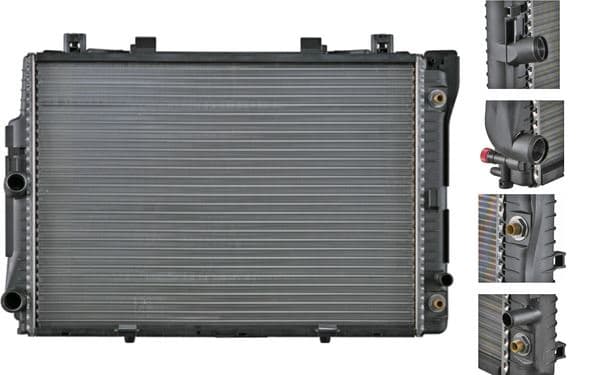 MAHLE MOTOR SU RADYATORU MERCEDES S-CLASS W140 91 98 OEM: A1405000303 - MAHLE CR262000S kodlu oto yedek parça