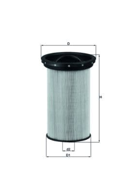 MAHLE YAKIT FILTRESI BMW E46 M47 M57 13322245881 OEM: 13322245881 - MAHLE KX69 kodlu oto yedek parça