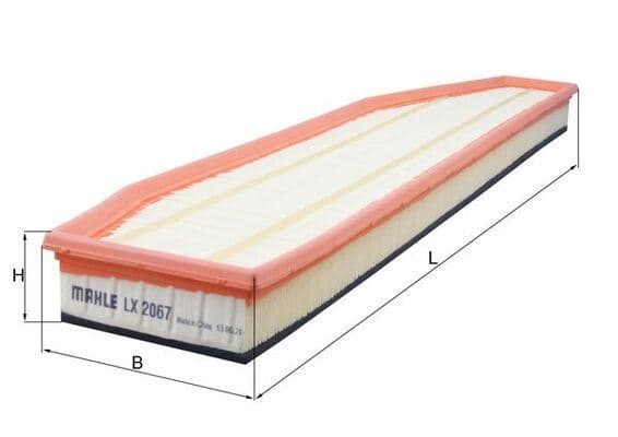 MAHLE HAVA FILTRESI BMW N47 M57 X3 E83 06>11 OEM: 13713428558 - MAHLE LX2067 kodlu oto yedek parça