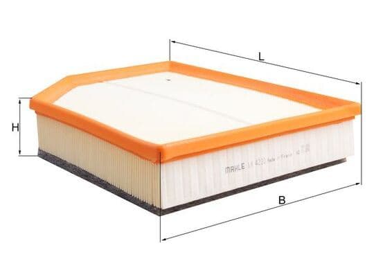 MAHLE HAVA FILTRESI VOLVO S90 II 2.0 2.0 T5 2.0 D4 2.0 D5 AWD 16 V90 II 2.0 T5 2.0 T6 2.0 31370089 OEM: 31370089 - MAHLE LX4233 kodlu oto yedek parça