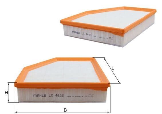 MAHLE HAVA FILTRESI BMW G30 G32 G11 G01 G02 G05 G06 13718577171 OEM: 13718577171 - MAHLE LX4625 kodlu oto yedek parça