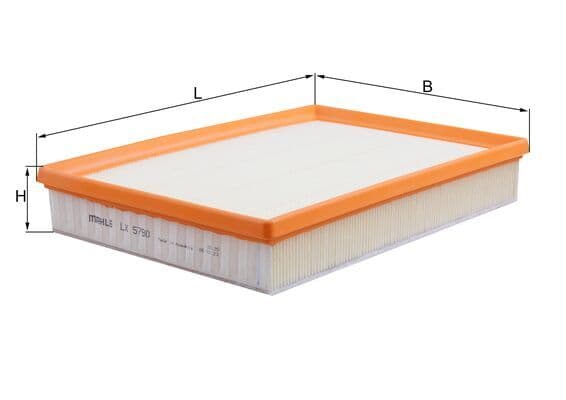 MAHLE HAVA FILTRESI MERCEDES SPRINTER OM654 B907 B910 18> OEM: A9075283500 - MAHLE LX5790 kodlu oto yedek parça