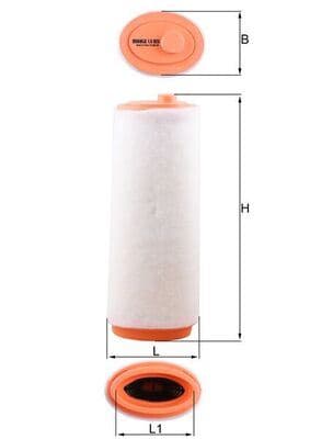 MAHLE HAVA FILTRESI BMW M47 M47N2 E46 E39 E60 E61 E87 E90 E91 E83 204D3 FREELANDER 1 L314 00 06 13712246997 LR007478 PHE100500 OEM: 13712246997 LR007478 PHE100500 - MAHLE LX823 kodlu oto yedek parça