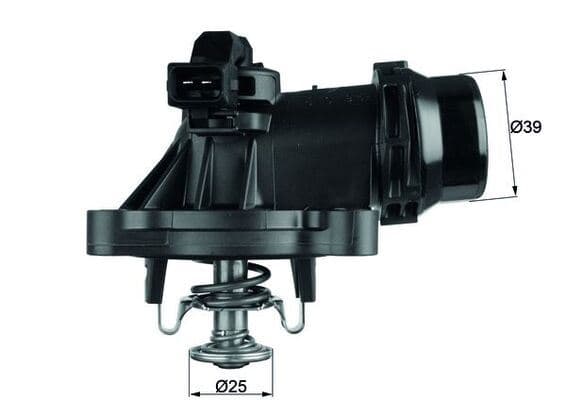 MAHLE TERMOSTAT GOVDELI BMW N42 N43 N46 E90 E81 E87 E82 E46 E91 E92 E83 E84 E85 Z4 11537510959 OEM: 11537510959 - MAHLE TM18105 kodlu oto yedek parça