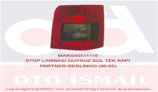 MARS- STOP LAMBASI DUYSUZ SOL TEK KAPI PARTNER-BERLINGO 96-05 OEM: 6350.J1 - MARS 511119 kodlu oto yedek parça
