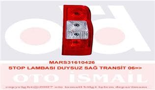 MARS- STOP LAMBASI DUYSUZ SAĞ TRANSİT V348-V347 06 14 6C1113404AD 1435880 1459901 T199078 OEM: 6C1113404AD 1435880 1459901 T199078 - MARS 610426 kodlu oto yedek parça