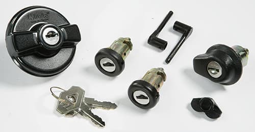 MITA KAPI KİLİT SETİ 3 LÜ SET DEPO KAPAKLI R9 7700795759 OEM: 7700795759 - MITA 02212251 kodlu oto yedek parça