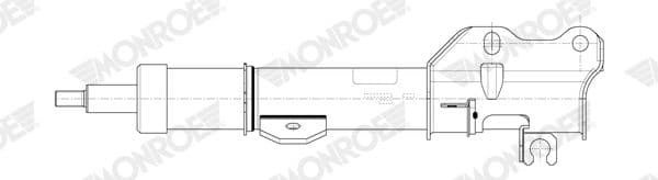 MONROE AMORTISOR ON GAZLI MERCEDES VITO W447 14 A4473205538 OEM: A4473205538 - MONROE G8819 kodlu oto yedek parça