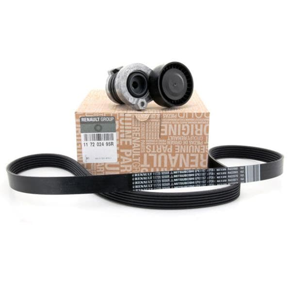 MY V KAYIŞ SETİ RENAULT CLIO IV 12 CAPTUR I 13 MEGANE IV 16 TALISMAN 16 DACIA SANDERO II 12 LODGY 13 DOKKER 13 NISSAN JUKE 12 1.5dCi OEM: 117202495R-117206096R-117207126R - MY 117202495R kodlu oto yedek parça