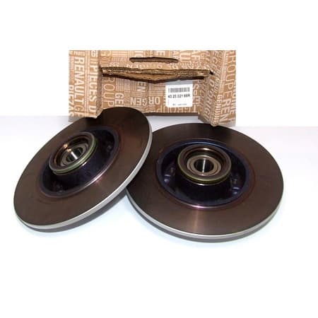 MY ARKA FREN AYNASI RULMANLI RENAULT MEGANE III 09 15 SCENIC III 09 15 GRAND SC NIC III 09 15 260x8x86.2 5 DELİK OEM: 432002188R-432006506R-432007556R - MY 432002188R kodlu oto yedek parça