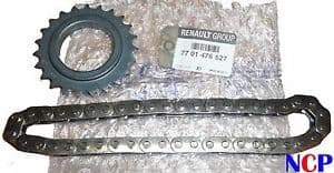 MY YAĞ POMPA ZİNCİR KİTİ LGN III-TRAFIC M9R 7701476527 OEM: 7701476527 - MY 7701476527 kodlu oto yedek parça