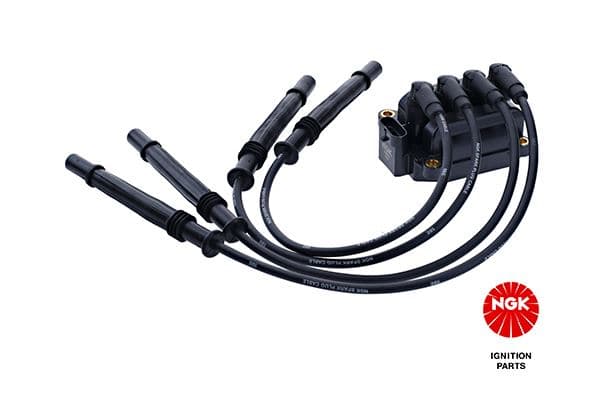 NGK ATEŞLEME BOBİNİ BOBİN KABLOLU CLIO II-III-KNG-MODUS-TWNG 1.2 16V D4F.7.28 245162 OEM: 8200360911-8200702693 - NGK 49075 kodlu oto yedek parça