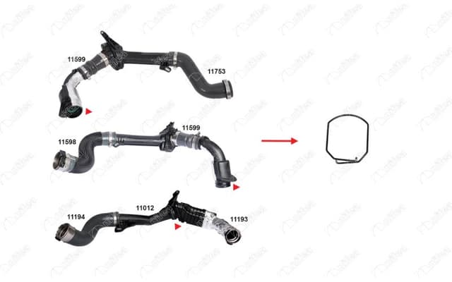 NIFEA SEKMANLAR VE KLİPSLER FLUENCE-KANGOO-MEGANE 3 1.5DCI OEM: 8200687468-144602487R - NIFEA 11485 kodlu oto yedek parça