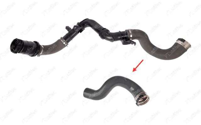 NIFEA TURBO HORTUMUPLASTİK BORU HARİÇOK İLE GÖSTERİLEN BÜYÜK HORTUM RENAULT TRAFIC OEM: 144601915R-6000618731-93867721 - NIFEA 12334 kodlu oto yedek parça