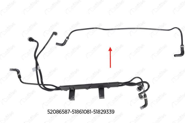 NIFEA YAKIT BORUSU BRAKET HARİÇ EURO 5 DOBLO 1.3 D Multijet 10 > OEM: 51829339-51861081-52086587 - NIFEA 14721 kodlu oto yedek parça