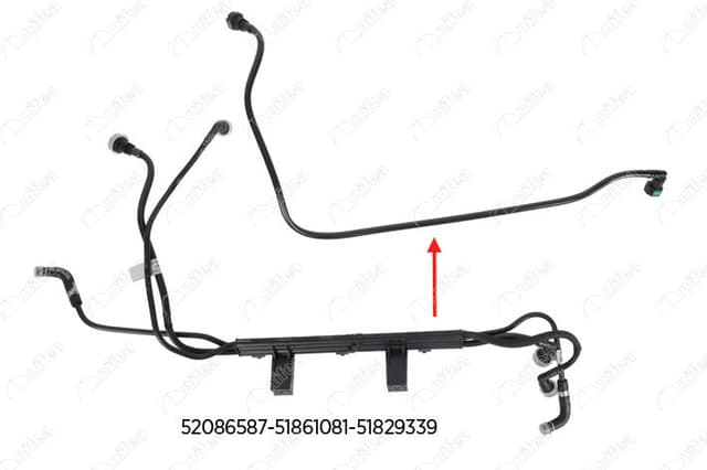 NIFEA YAKIT BORUSU BRAKET HARİÇ EURO 5 DOBLO 1.3 D Multijet 10 > OEM: 51829339-51861081-52086587 - NIFEA 14723 kodlu oto yedek parça