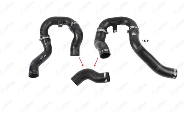 NIFEA TURBO HORTUMU KÜÇÜK FIAT DOBLO II 1.3 MJTD 09 OEM: 51832981 - NIFEA 14994 kodlu oto yedek parça