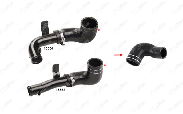 NIFEA TURBO HORTUMU OEM: 52029642 - NIFEA 15509 kodlu oto yedek parça