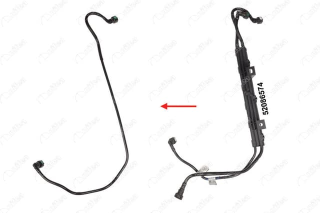 NIFEA YAKIT BORUSU BRAKET HARIÇ OK ILE GÖSTERILEN HORTUM FIAT FIORINO KOMBI VAN 225 1.3 MTJ OEM: 51856583-51888457-51976033-52086574 - NIFEA 15535 kodlu oto yedek parça