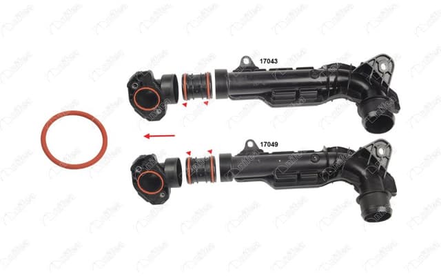 NIFEA TURBO HAVA HORTUM CONTASI CORSA F-ASTRA L-MOKKA-COMBO E-CRANDLAND-CROSSLAND-VIVARO C-PARTNER- BERLINGO-RIFTER-EXPERT-P208-P301-P308-P508-P2008-P3008-P5008-C3-C4-C5-DS3-PROACE CITY 1.5 HDI OEM: 9810958280-3647602-SU001A7868 - NIFEA 17053 kodlu oto yedek parça