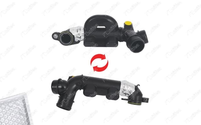 NIFEA MANİFOLD SUSTURUCU BORUSU PEUGEOT P407 CITROEN C5 II 1.6 HDI FORD FOCUS-CMAX 1.6 TDCI VOLVO C30-V50- V70-S40 1.6 D / MAZDA 3 1.6L Y6 dizel BK BL 04-13 OEM: 1440.57-9657083380-5M5Q9F764AB - NIFEA 19930 kodlu oto yedek parça