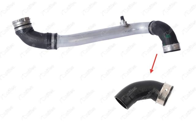 NIFEA TURBOSARJ HORTUMU SOL BMW M57N X5 E53 KUCUK OEM: 11617799395 - NIFEA 35307 kodlu oto yedek parça