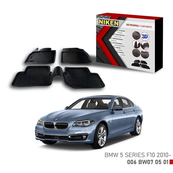 NIKEN 3D PASPAS BMW 5 SERIES F10 2010- - NIKEN 006BW070501 kodlu oto yedek parça