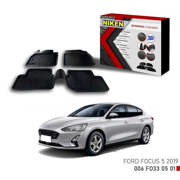 NIKEN 3D PASPAS FORD FOCUS 5 2019 - NIKEN 006FO330501 kodlu oto yedek parça