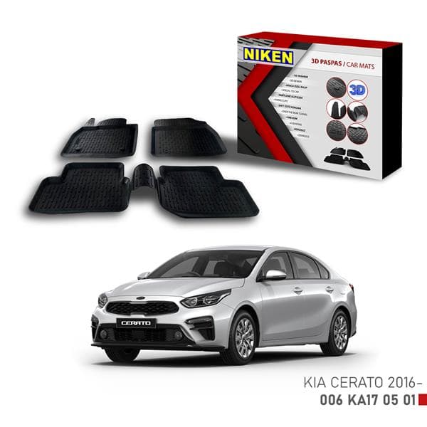 NIKEN 3D PASPAS KIA CERATO 2016-  - NIKEN 006KA170501 kodlu oto yedek parça
