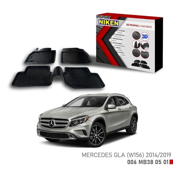 NIKEN 3D PASPAS MERCEDES W 156 GLA 2014-2019  - NIKEN 006MB380501 kodlu oto yedek parça