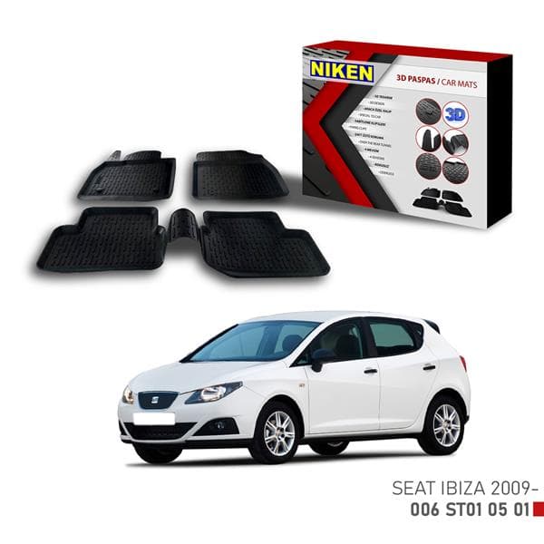 NIKEN 3D PASPAS SEAT IBIZA 2009- - NIKEN 006ST010501 kodlu oto yedek parça