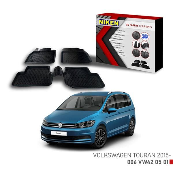 NIKEN 3D PASPAS VW TOURAN 2015-  - NIKEN 006VW420501 kodlu oto yedek parça
