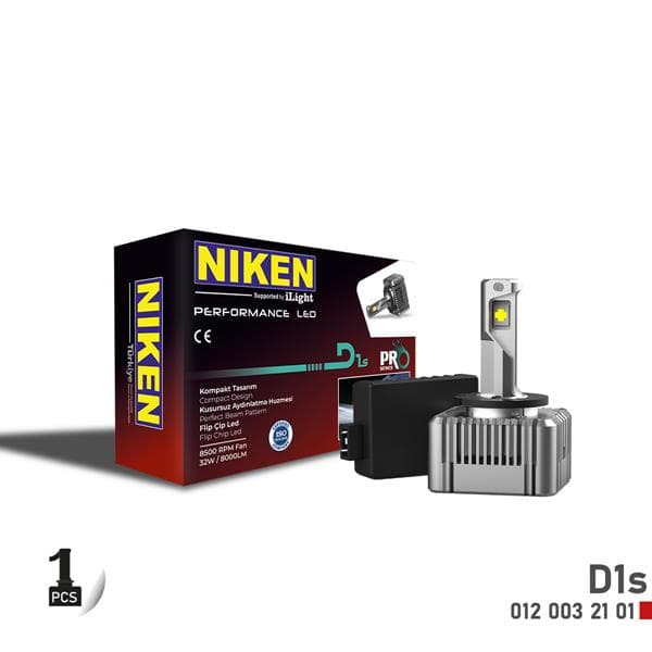 NIKEN LED XENON PRO SERISI D1S 1 ADET  - NIKEN 0120032101 kodlu oto yedek parça