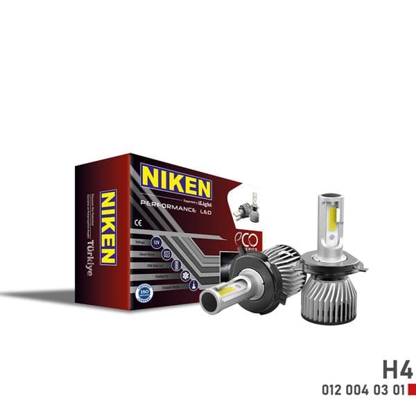 NIKEN LED XENON ECO SERISI H4  - NIKEN 0120040301 kodlu oto yedek parça