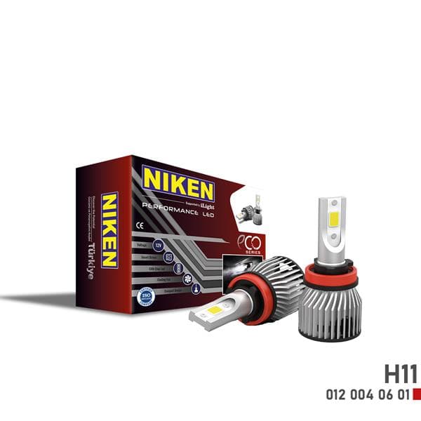 NIKEN LED XENON ECO SERISI H11  - NIKEN 0120040601 kodlu oto yedek parça