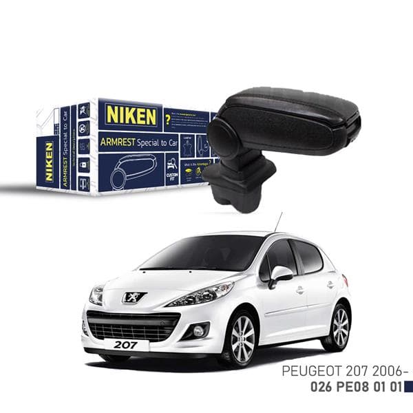 NIKEN ARACA ÖZEL KOL DAYAMA SİYAH PEUGEOT 207 06 - NIKEN 026PE080101 kodlu oto yedek parça