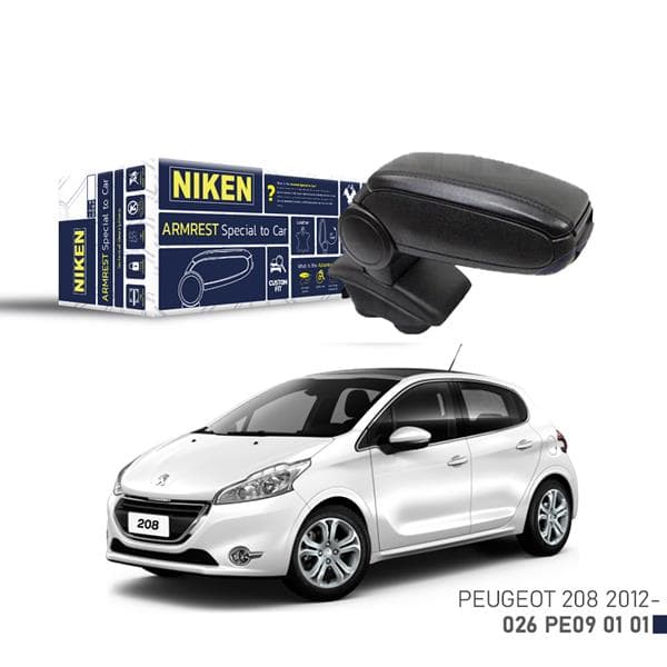 NIKEN ARACA ÖZEL KOL DAYAMA SİYAH PEUGEOT 208 12  - NIKEN 026PE090101 kodlu oto yedek parça