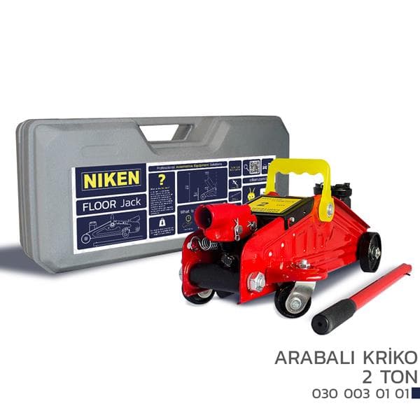 NIKEN ARABALI KRİKO 2 TON OEM: 0300030101 - NIKEN 0300030101 kodlu oto yedek parça