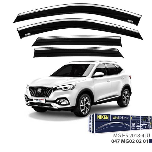 NIKEN KROMLU CAM RÜZGARLIĞI MG HS 2018- 4LÜ  - NIKEN 047MG020201 kodlu oto yedek parça