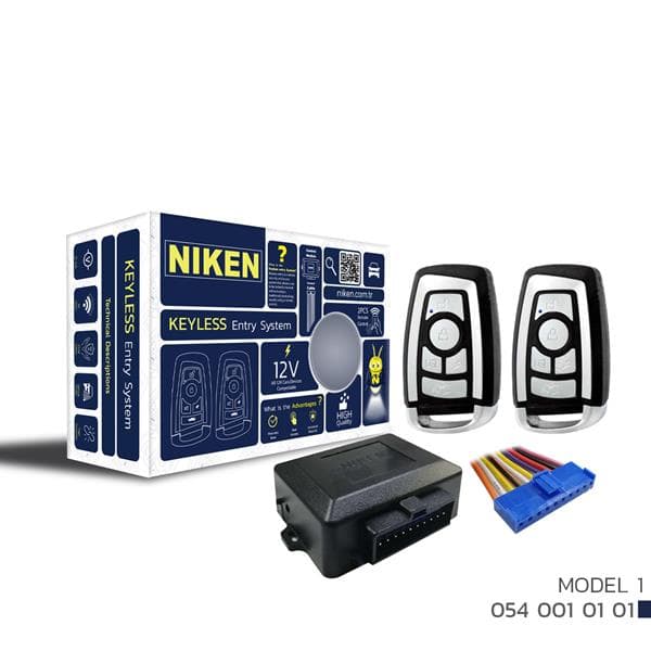 NIKEN KUMANDALI AÇMA KAPAMA - MODEL1  - NIKEN 0540010101 kodlu oto yedek parça
