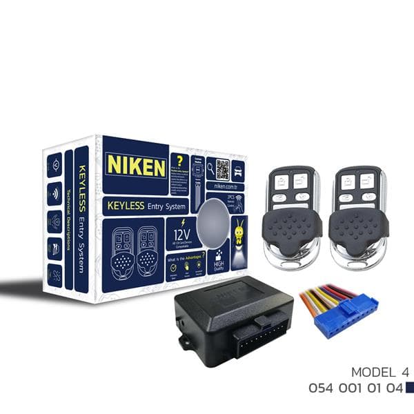 NIKEN KUMANDALI AÇMA KAPAMA - MODEL4 - NIKEN 0540010104 kodlu oto yedek parça