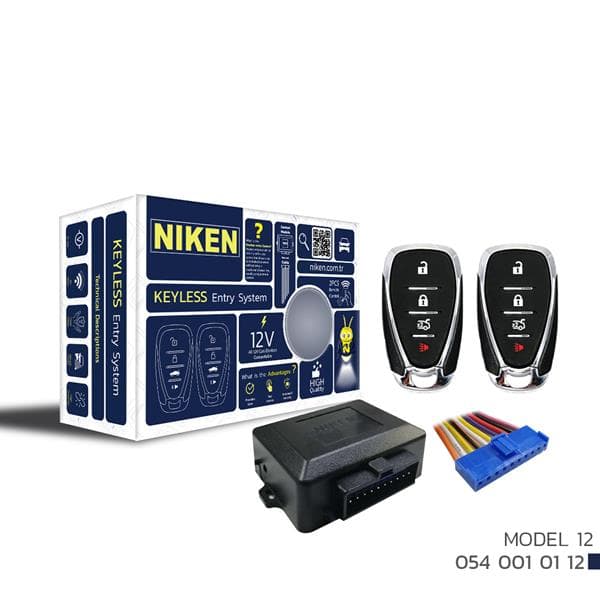 NIKEN KUMANDALI AÇMA KAPAMA - MODEL12  - NIKEN 0540010112 kodlu oto yedek parça
